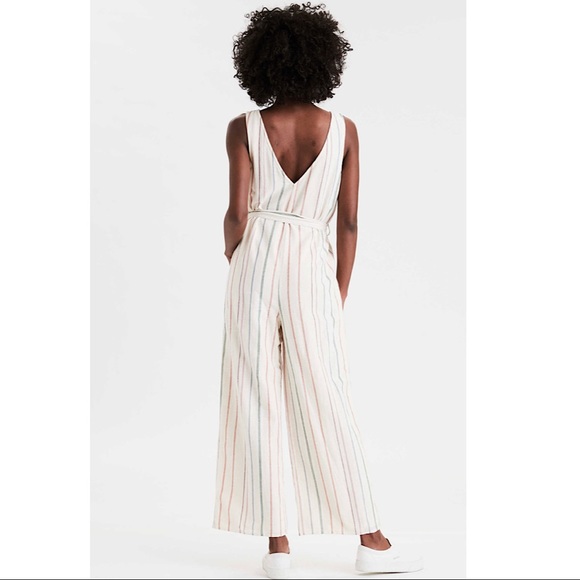 SOLD American Eagle V-Neck Jumpsuit - Picture 2 of 7